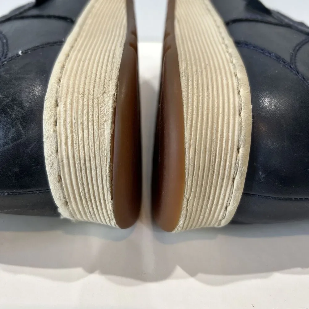 Dr. Martens Air Wair Men 8 Derry Blue High Top Sneakers Skate Shoe Comfort Sole